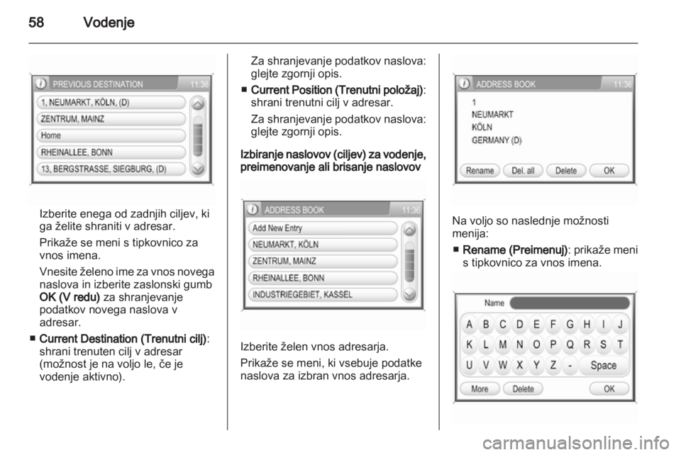 OPEL CORSA 2013.5  Navodila za uporabo Infotainment sistema 