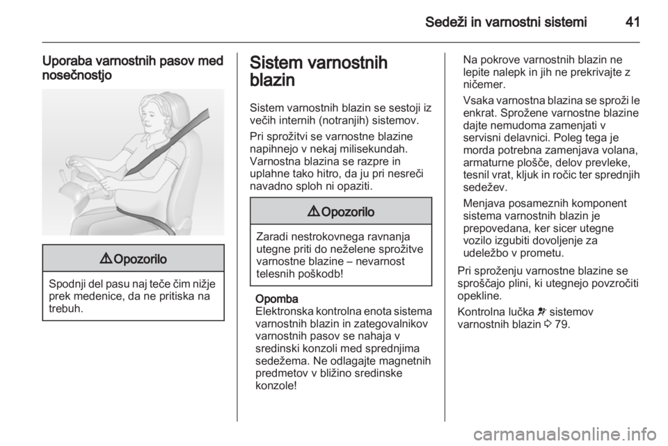 OPEL CORSA 2013.5  Uporabniški priročnik 