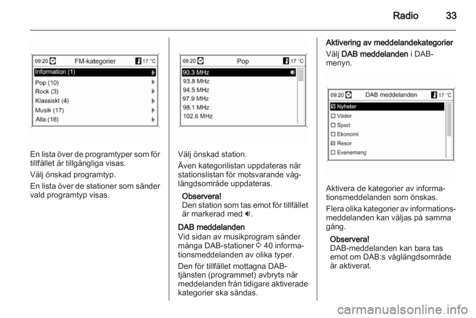 OPEL MERIVA 2011  Handbok för infotainmentsystem 