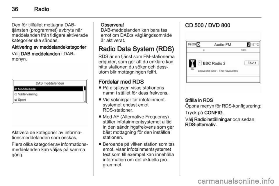 OPEL MERIVA 2011  Handbok för infotainmentsystem 