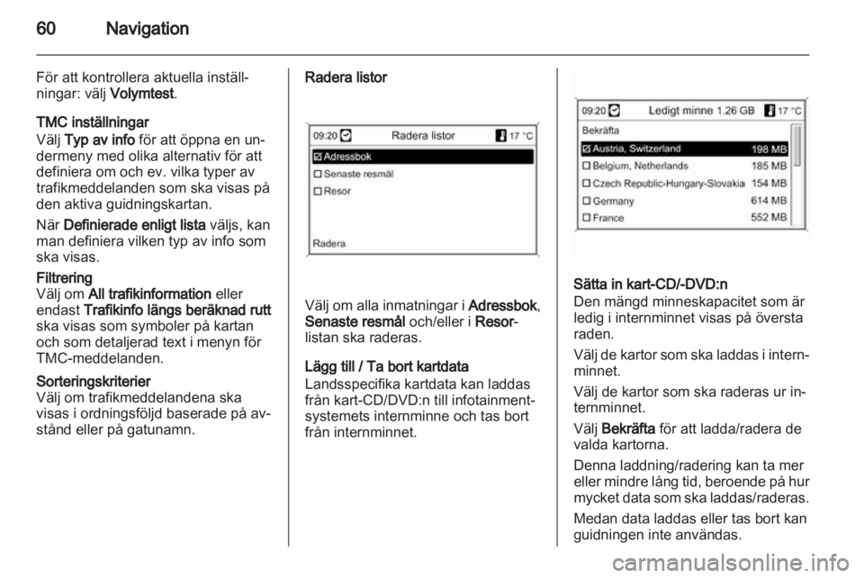 OPEL MERIVA 2011  Handbok för infotainmentsystem 