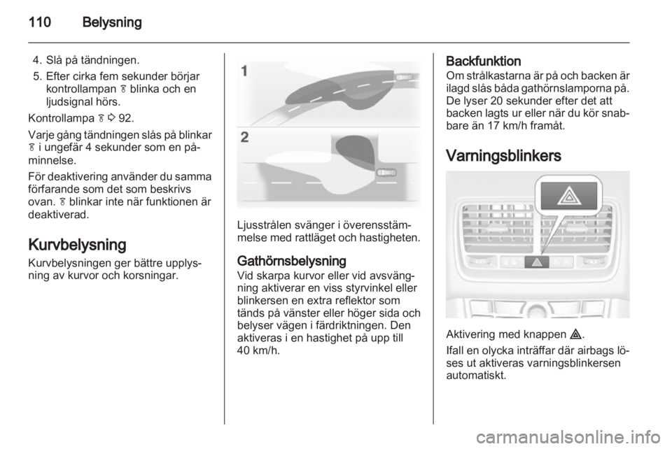 OPEL MERIVA 2011  Instruktionsbok 