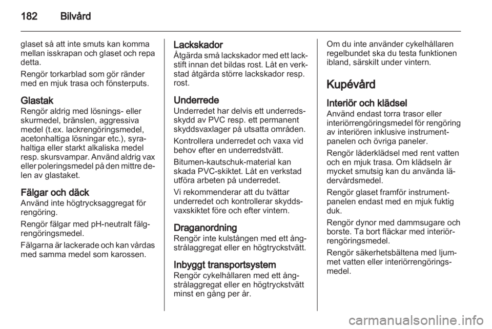 OPEL MERIVA 2011  Instruktionsbok 