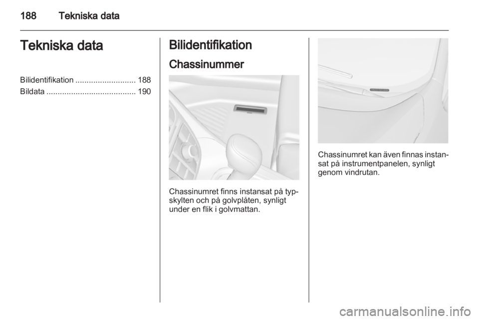 OPEL MERIVA 2011  Instruktionsbok 