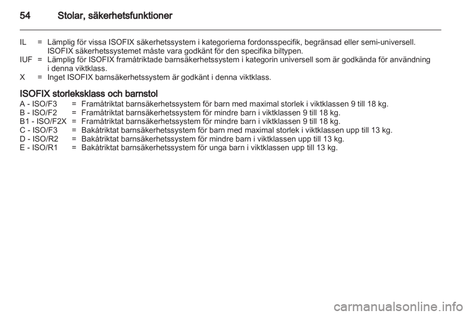 OPEL MERIVA 2011  Instruktionsbok 