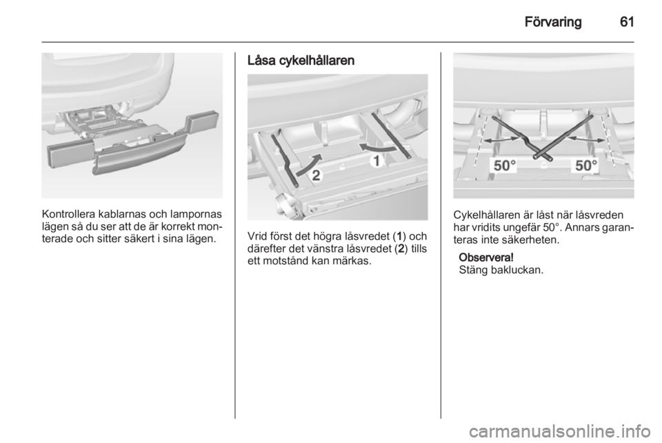 OPEL MERIVA 2011  Instruktionsbok 