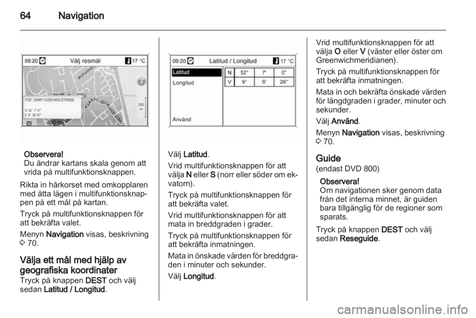 OPEL MERIVA 2011.25  Handbok för infotainmentsystem 