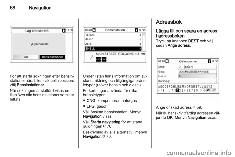 OPEL MERIVA 2011.25  Handbok för infotainmentsystem 