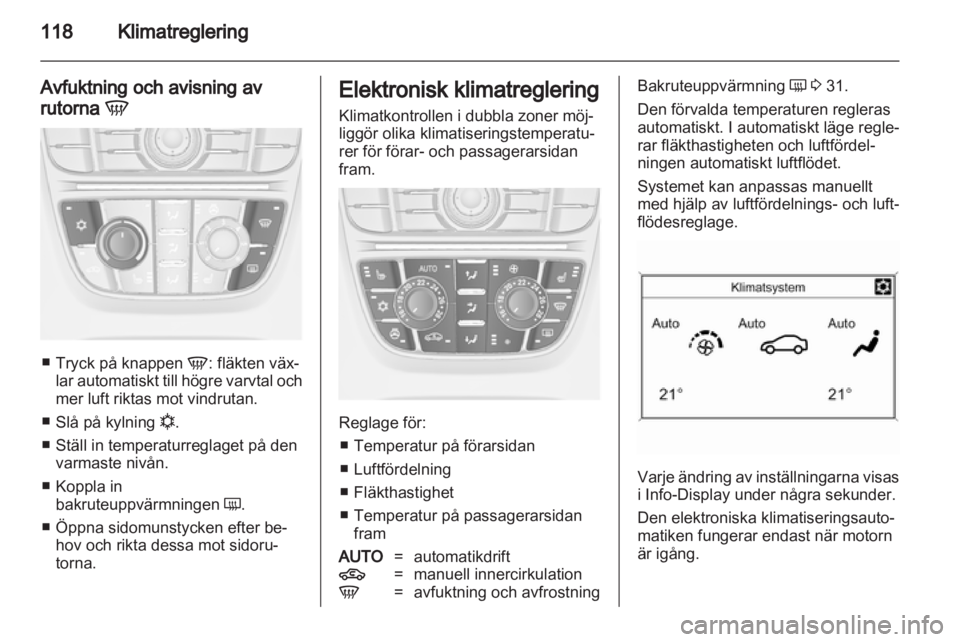 OPEL MERIVA 2011.5  Instruktionsbok 
