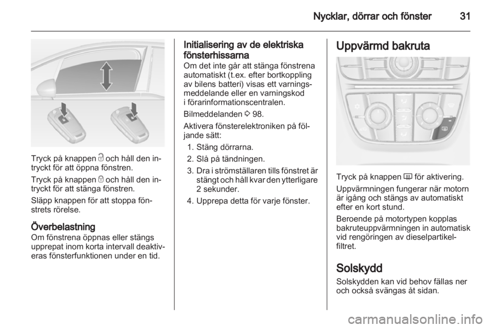 OPEL MERIVA 2011.5  Instruktionsbok 