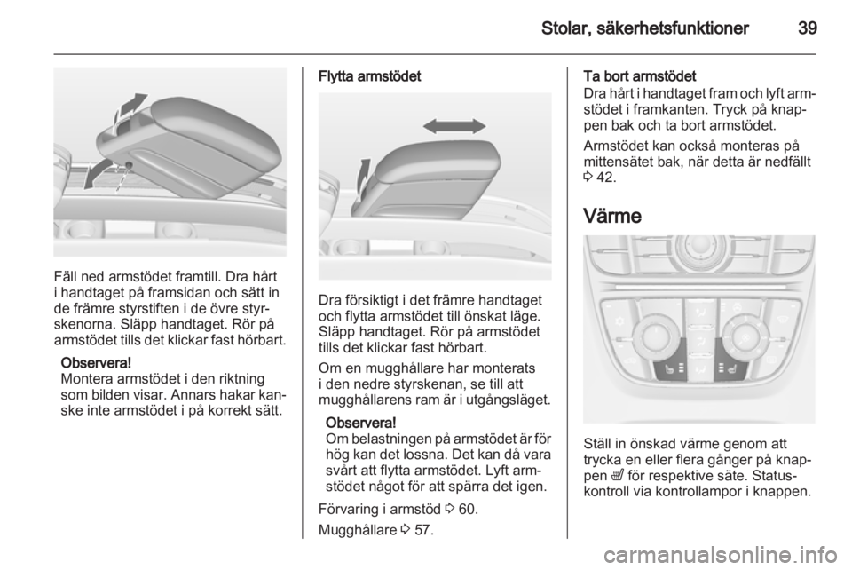 OPEL MERIVA 2011.5  Instruktionsbok 