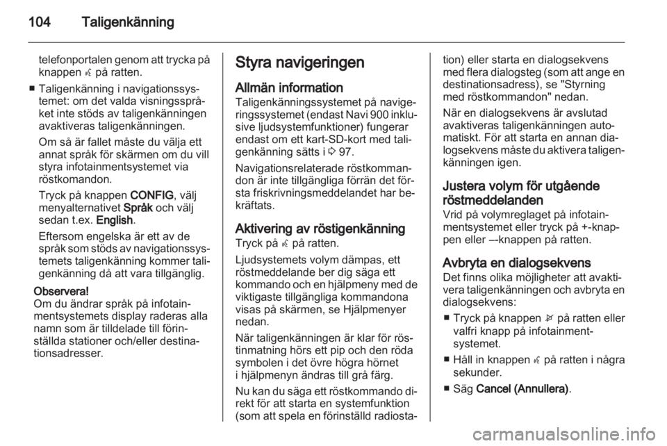 OPEL MERIVA 2012  Handbok för infotainmentsystem 
