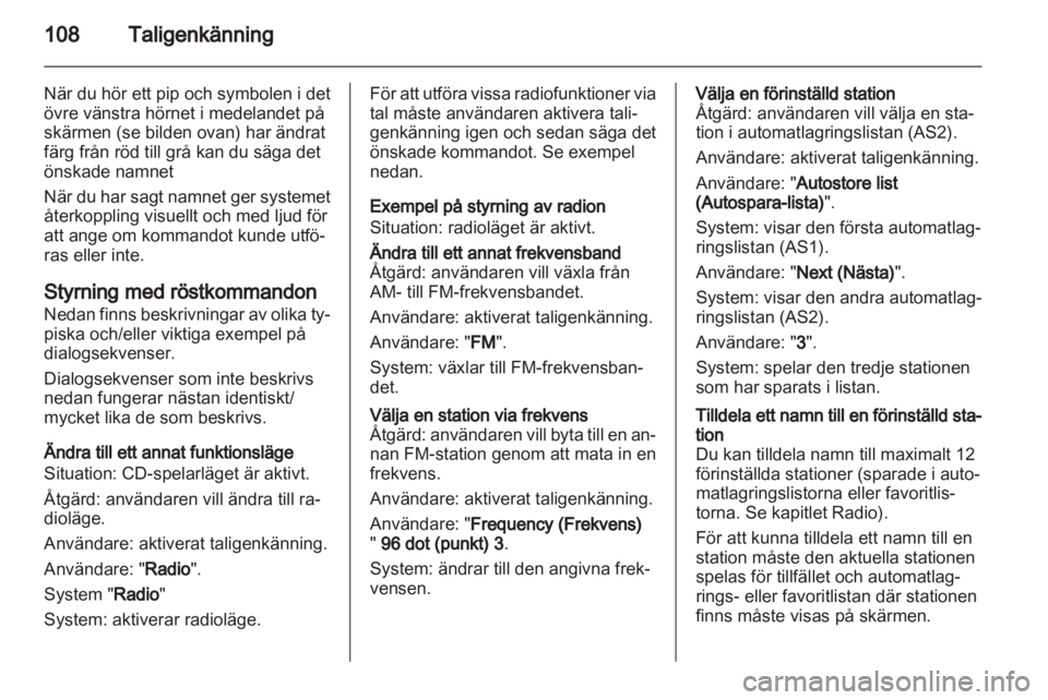 OPEL MERIVA 2012  Handbok för infotainmentsystem 