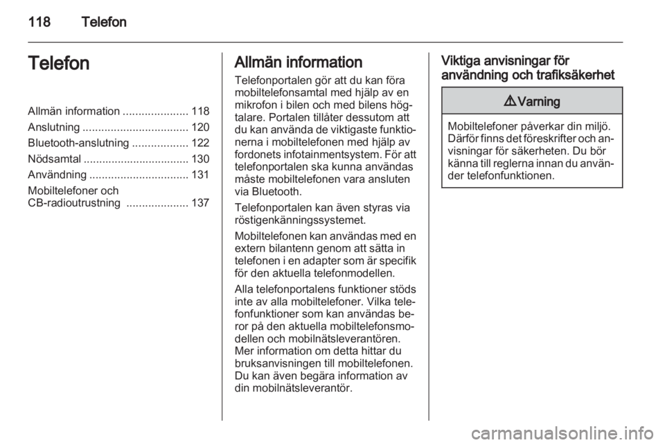 OPEL MERIVA 2012  Handbok för infotainmentsystem 