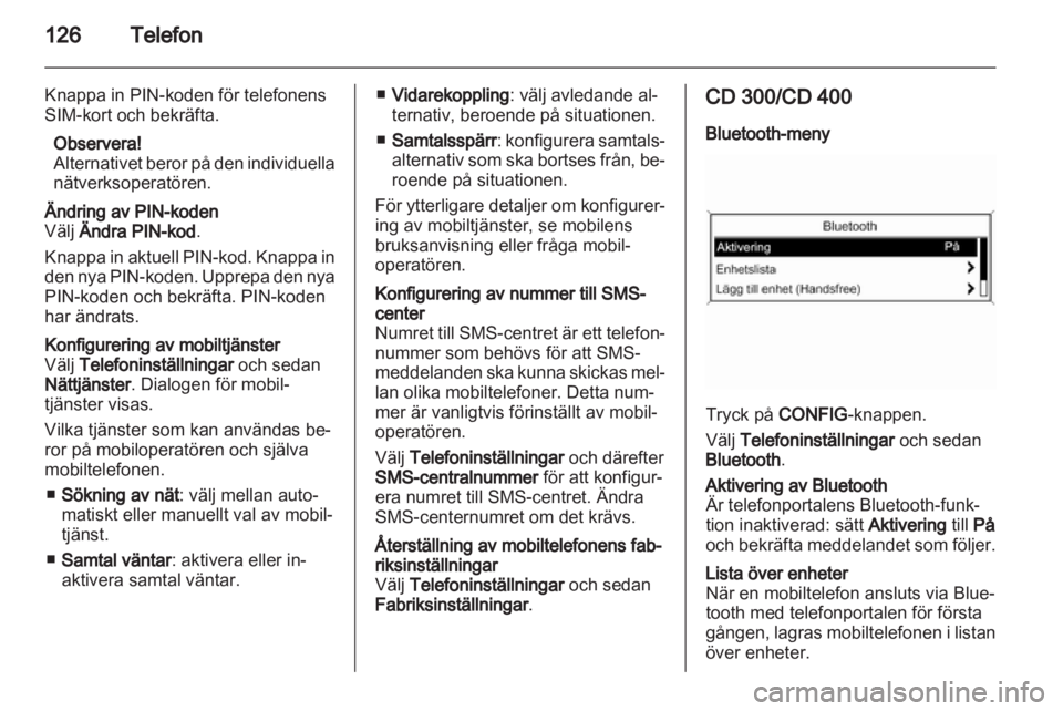 OPEL MERIVA 2012  Handbok för infotainmentsystem 