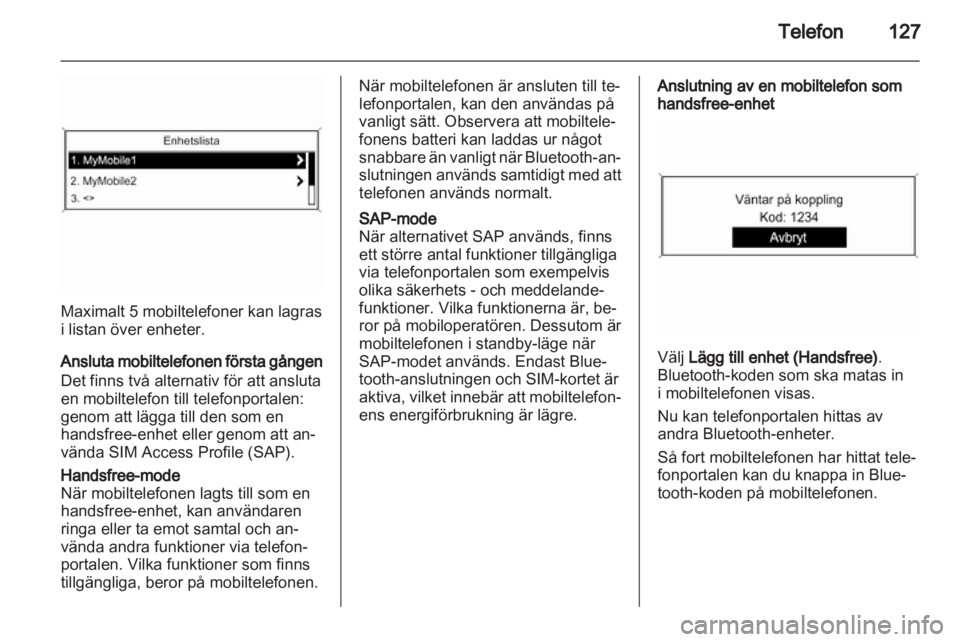 OPEL MERIVA 2012  Handbok för infotainmentsystem 