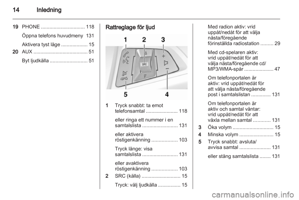 OPEL MERIVA 2012  Handbok för infotainmentsystem 