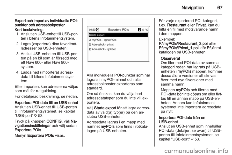 OPEL MERIVA 2012  Handbok för infotainmentsystem 