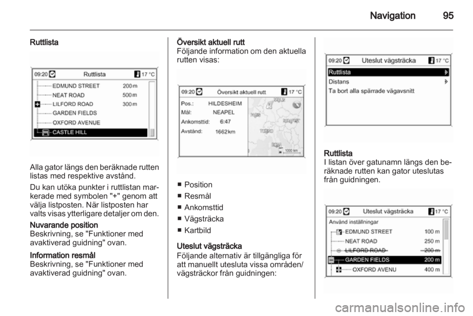 OPEL MERIVA 2012  Handbok för infotainmentsystem 