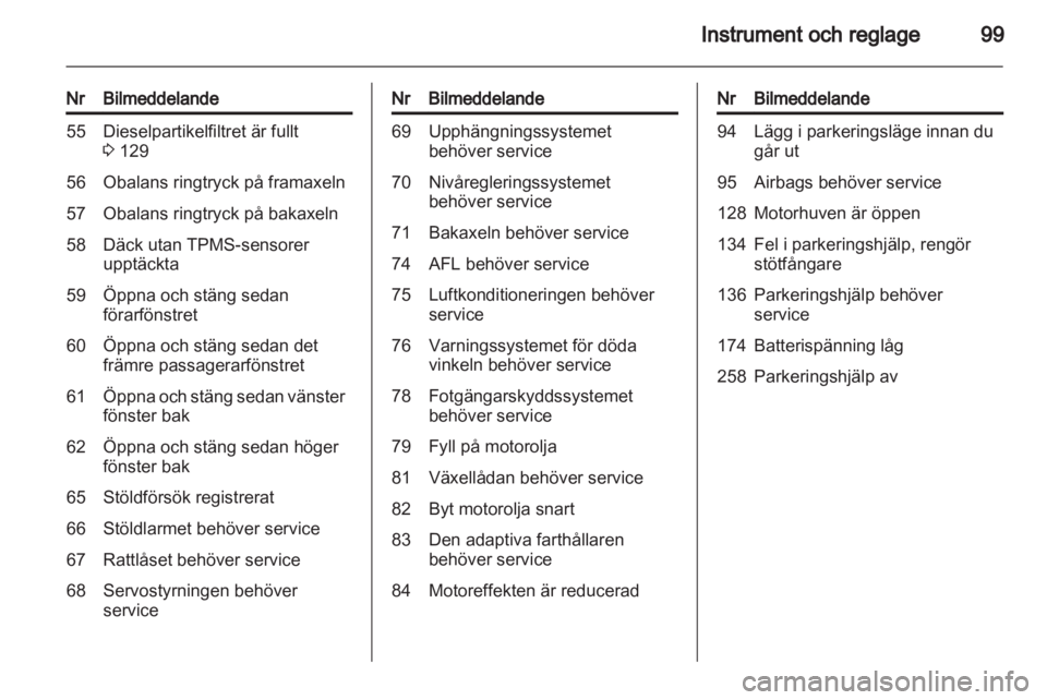 OPEL MERIVA 2012  Instruktionsbok 