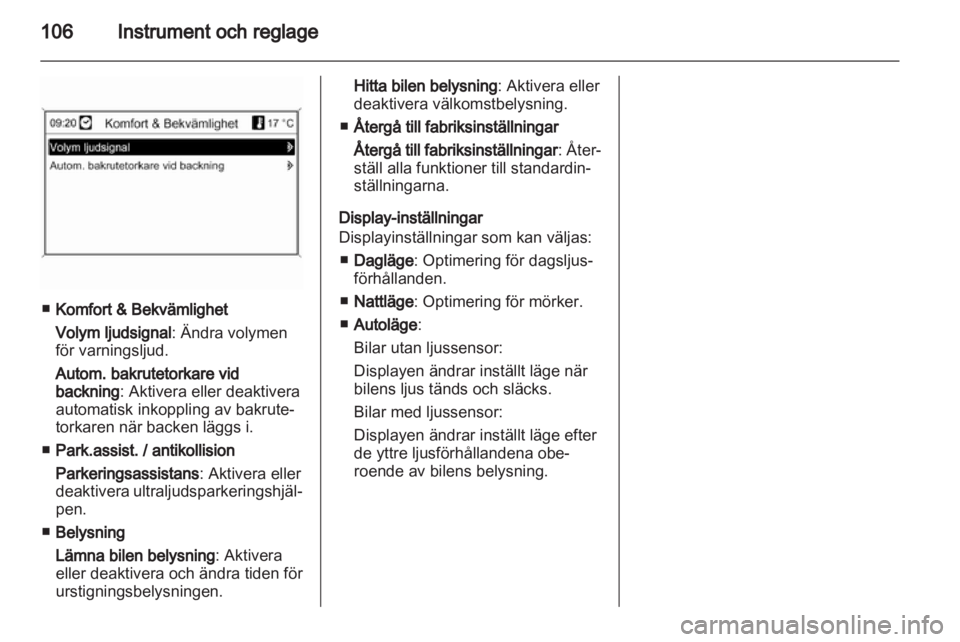 OPEL MERIVA 2012  Instruktionsbok 