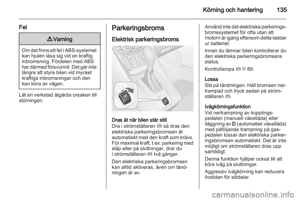 OPEL MERIVA 2012  Instruktionsbok 