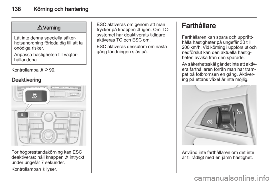 OPEL MERIVA 2012  Instruktionsbok 