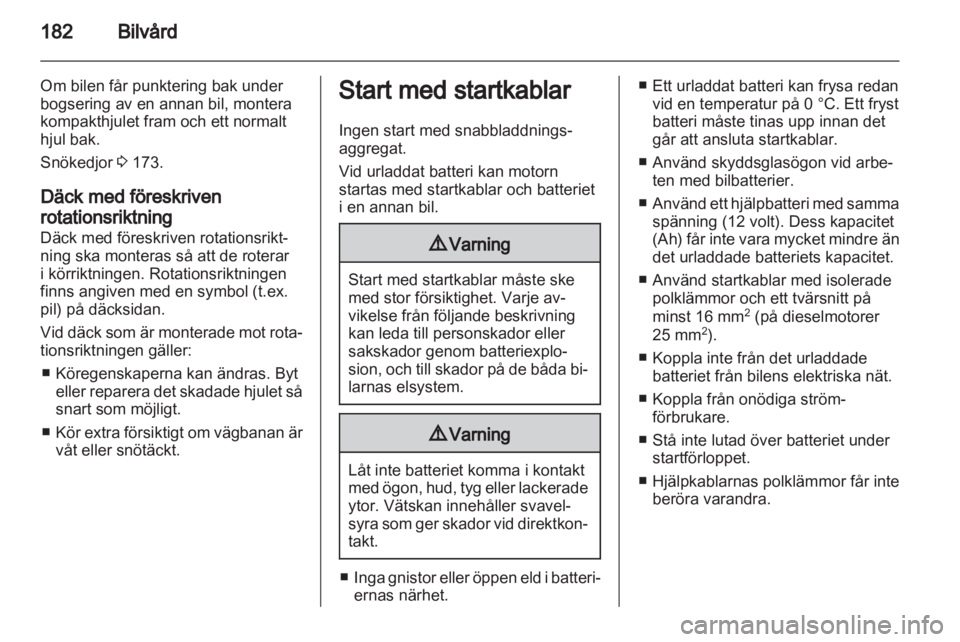 OPEL MERIVA 2012  Instruktionsbok 
