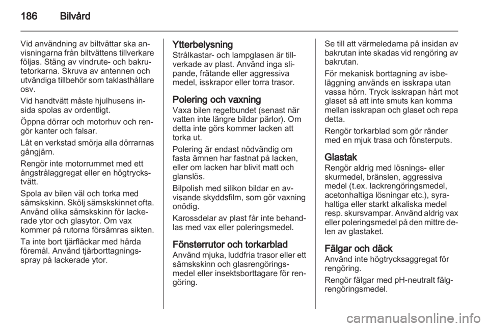 OPEL MERIVA 2012  Instruktionsbok 