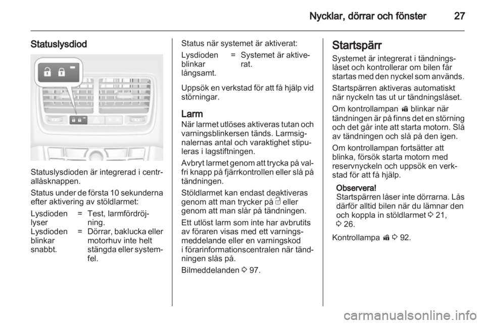 OPEL MERIVA 2012  Instruktionsbok 
