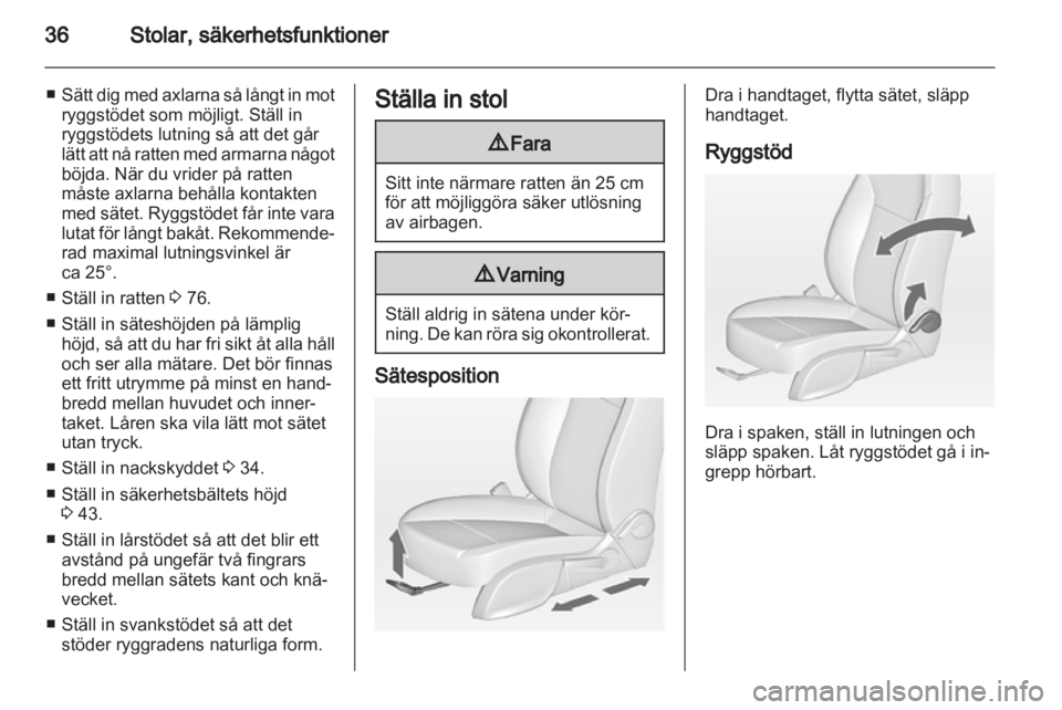 OPEL MERIVA 2012  Instruktionsbok 