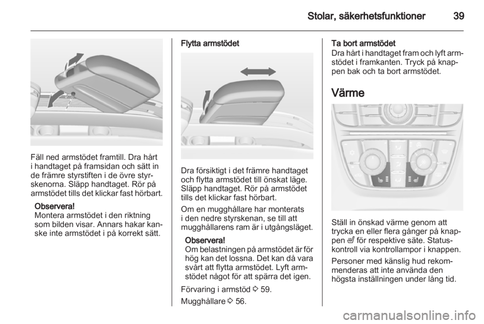 OPEL MERIVA 2012  Instruktionsbok 