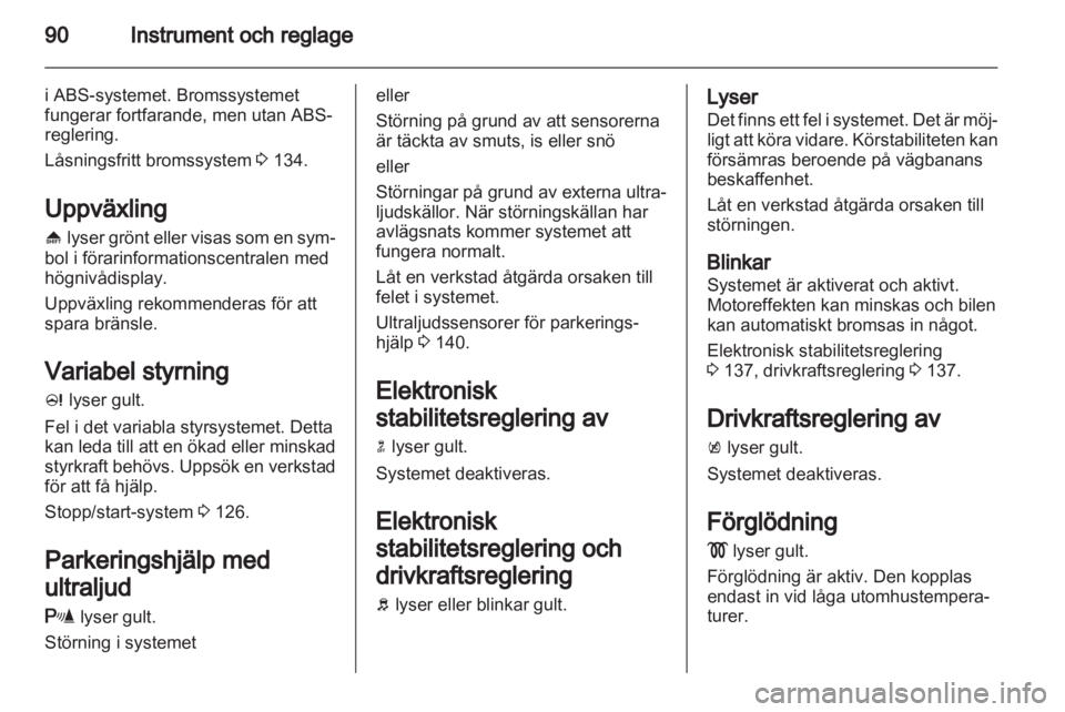 OPEL MERIVA 2012  Instruktionsbok 