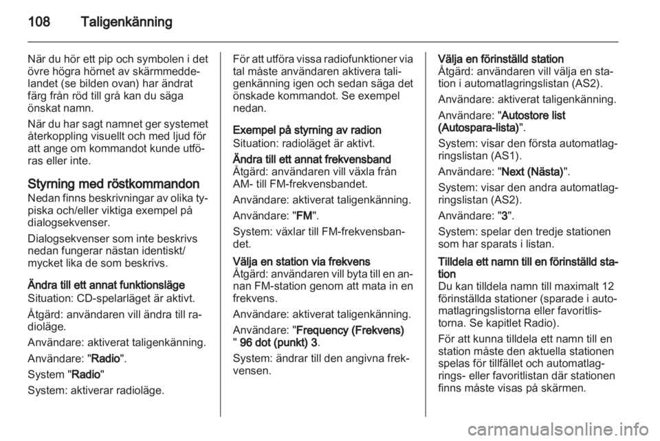 OPEL MERIVA 2013  Handbok för infotainmentsystem 
