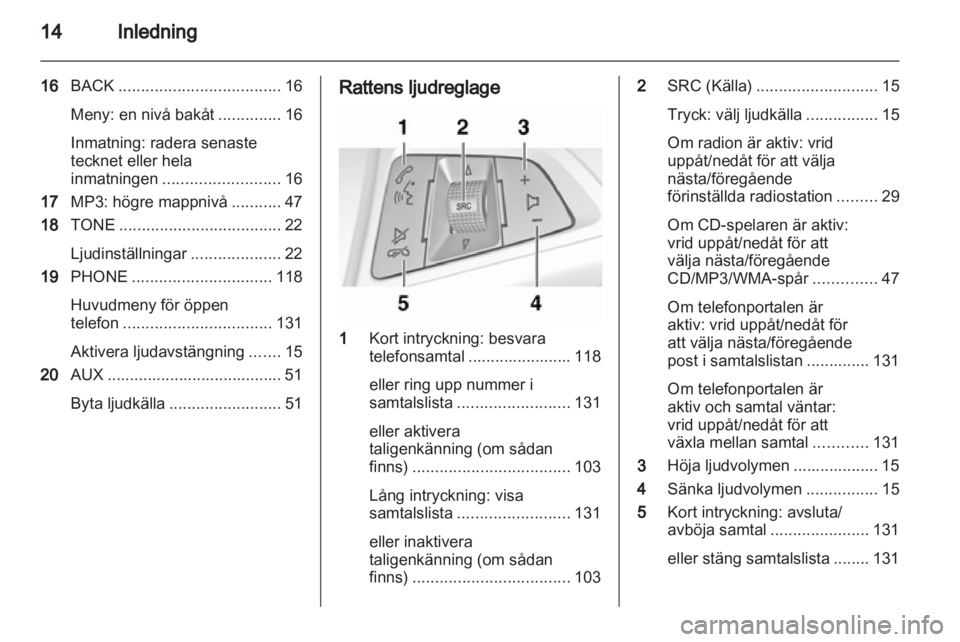 OPEL MERIVA 2013  Handbok för infotainmentsystem 