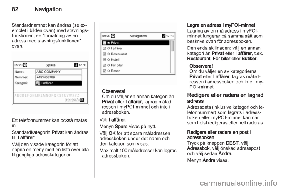 OPEL MERIVA 2013  Handbok för infotainmentsystem 