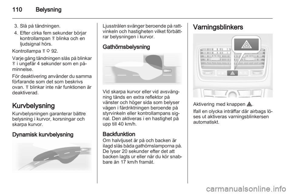 OPEL MERIVA 2013  Instruktionsbok 