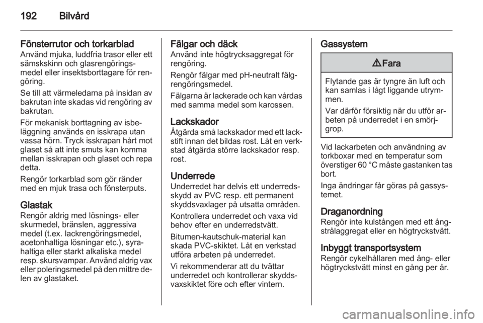 OPEL MERIVA 2013  Instruktionsbok 
