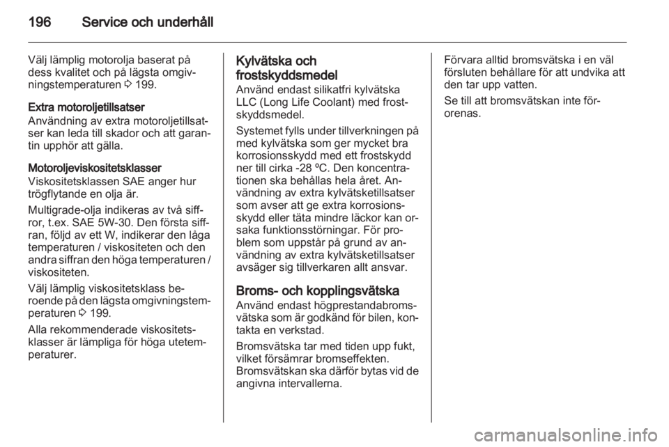 OPEL MERIVA 2013  Instruktionsbok 