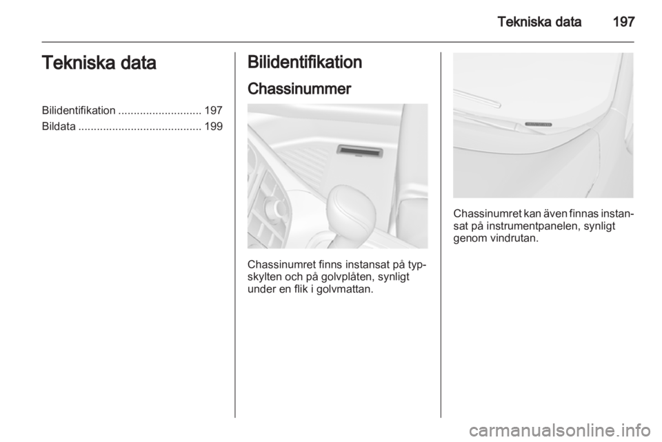 OPEL MERIVA 2013  Instruktionsbok 