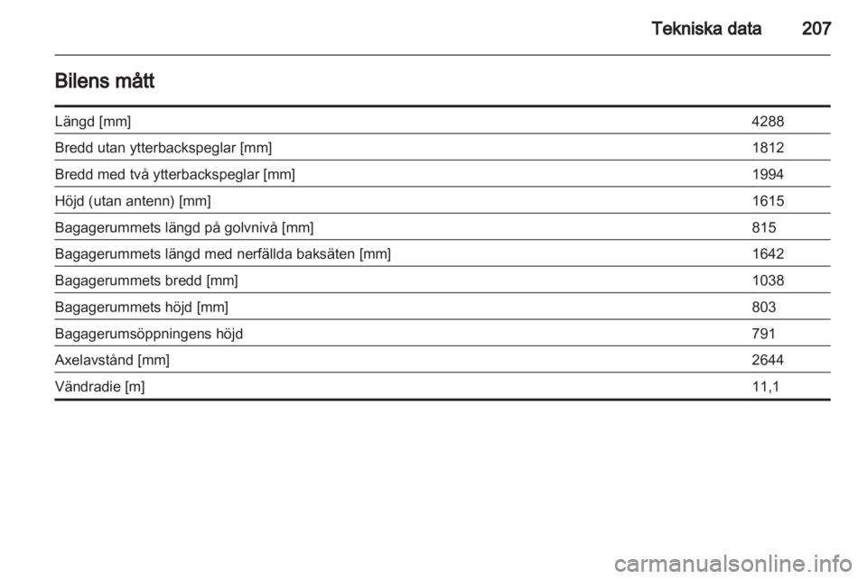 OPEL MERIVA 2013  Instruktionsbok 