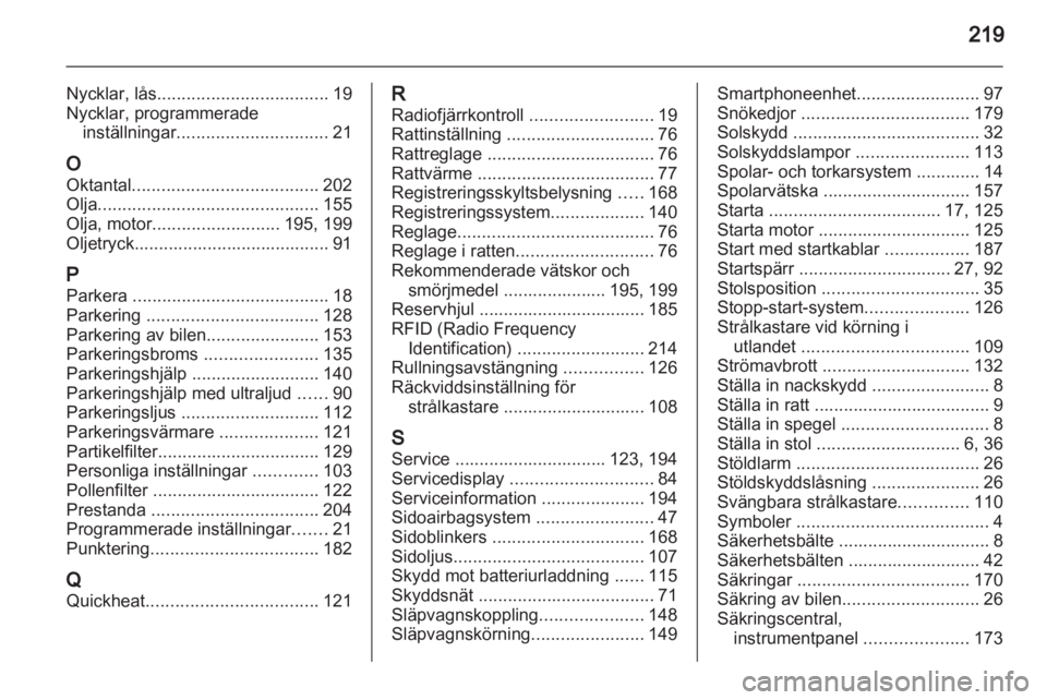 OPEL MERIVA 2013  Instruktionsbok 