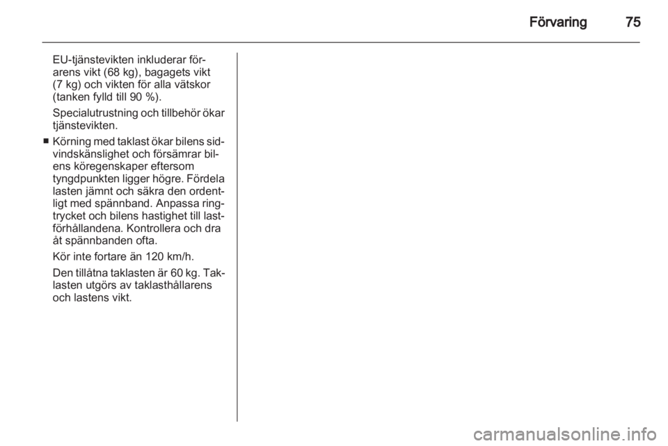 OPEL MERIVA 2013  Instruktionsbok 