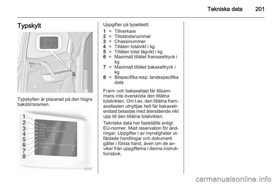 OPEL MERIVA 2013.5  Instruktionsbok 