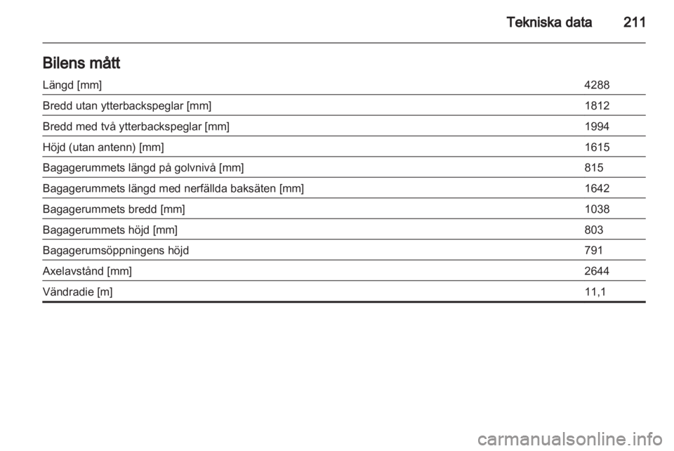 OPEL MERIVA 2013.5  Instruktionsbok 