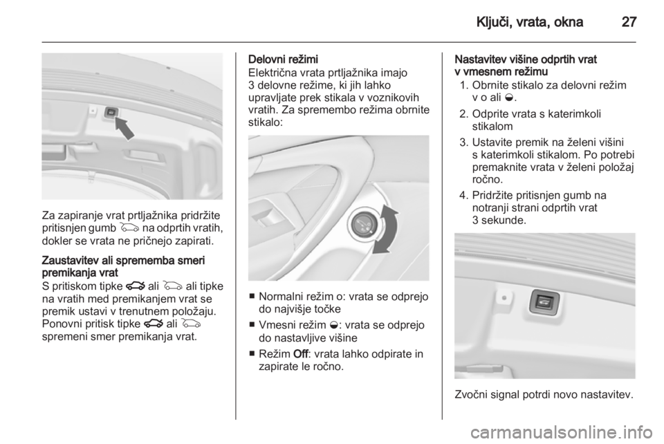 OPEL INSIGNIA 2010.5  Uporabniški priročnik 