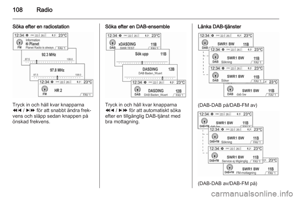 OPEL MOKKA 2013  Handbok för infotainmentsystem 