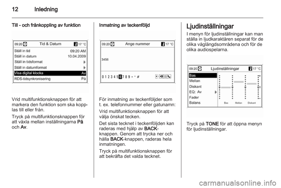 OPEL MOKKA 2013  Handbok för infotainmentsystem 
