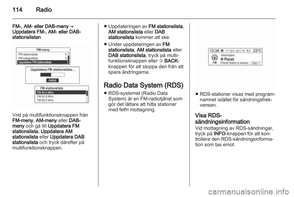 OPEL MOKKA 2013  Handbok för infotainmentsystem 