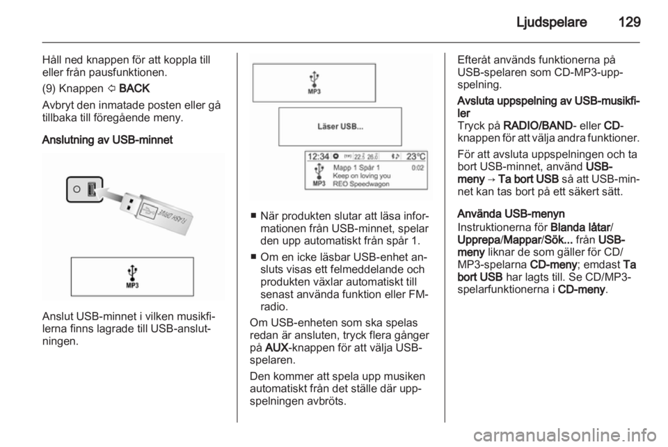 OPEL MOKKA 2013  Handbok för infotainmentsystem 